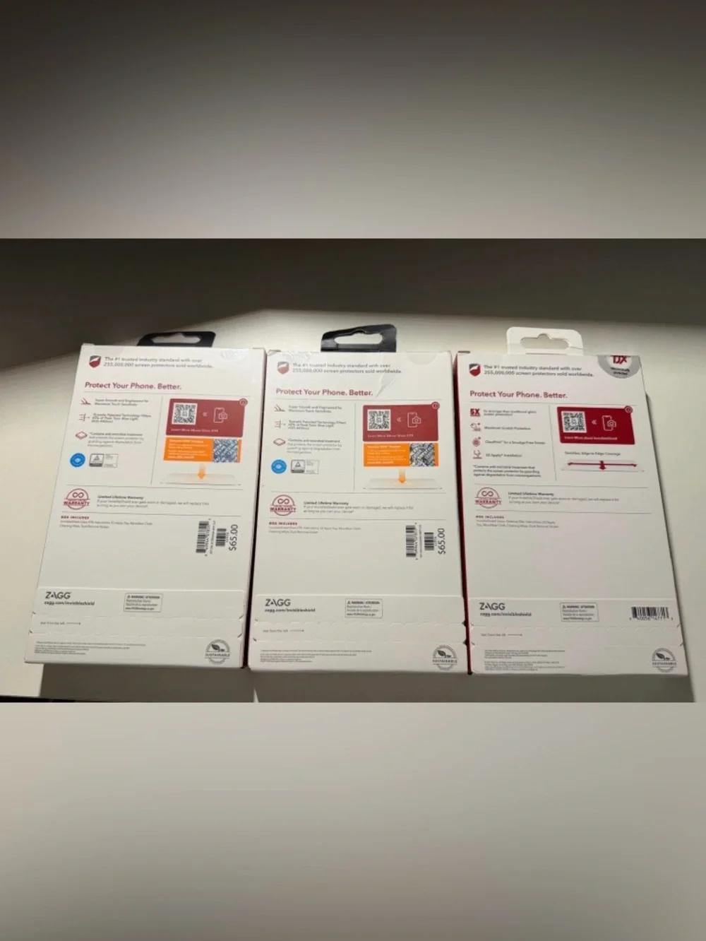 Zagg Glass Screen Protector for iPhone 13 Pro Max - Clear